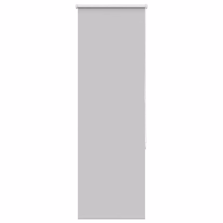 Berkfield Home Thermal Insulating Blackout Roller Blind in Grey and Yellow, W: 130 cm, H: 175 cm