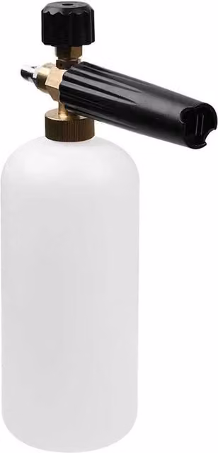 Kelvenix 1/4 Inch High Pressure Washer Snow Foam Cannon Lance in White