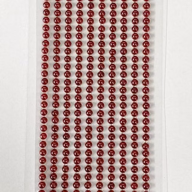 Syntego 500 Royal Red Mini Round Pearls
