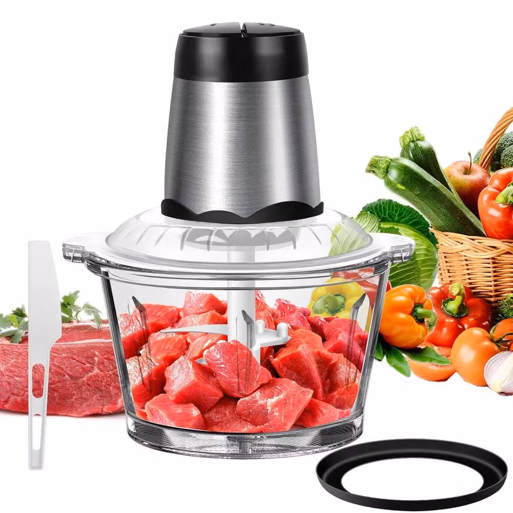 SPETLEK Electric Mini Food Chopper and Dicer Blender in Silver – 3