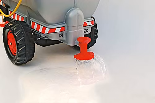 Rolly Toys Silver Spray JWheel Jumbo Tanker Trailer with Pump in Red and Silver – 2