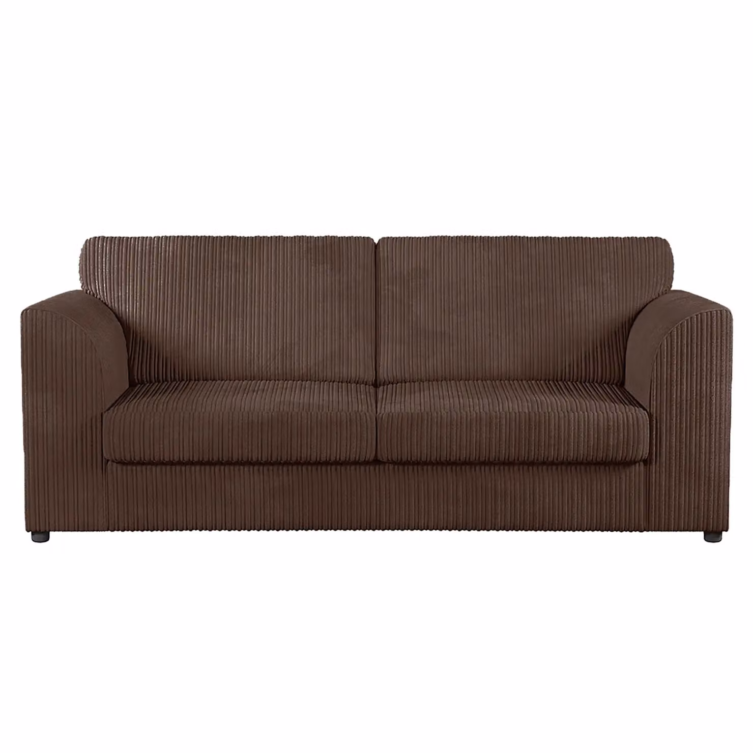 Furnishings For Less UK Luxor 3 Piece Fabric Sofa Suite in Chocolate Brown – 2