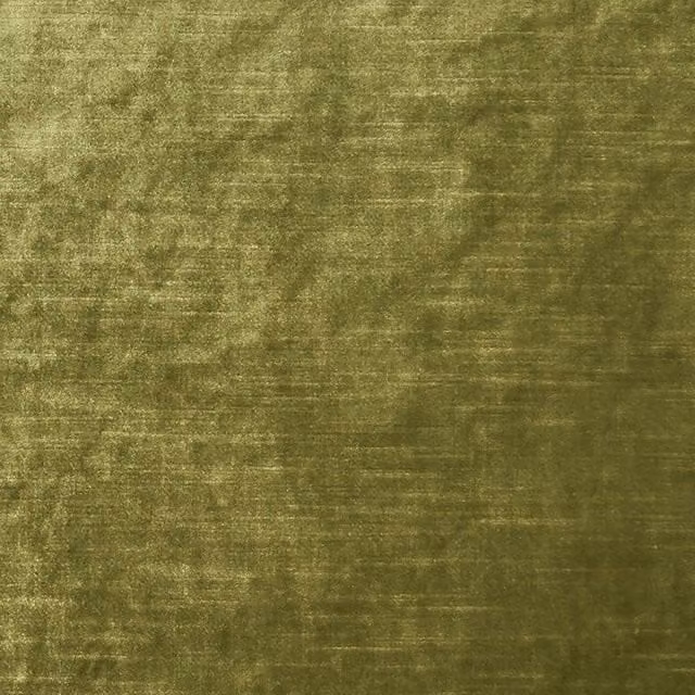 Clarke & Clarke Allure Plain Green Velvet Polyester Fabric