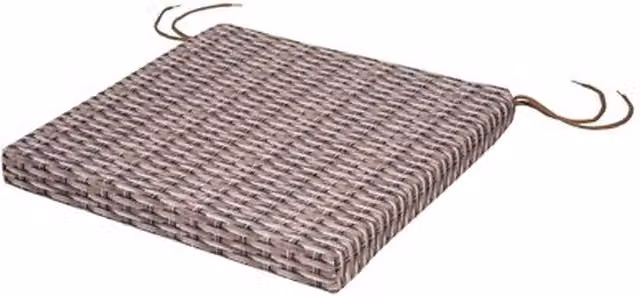 NESTLUNE Waterproof Outdoor Chair Cushion Seat Pad in Brown, W/D: 120 x 120 cm – 1