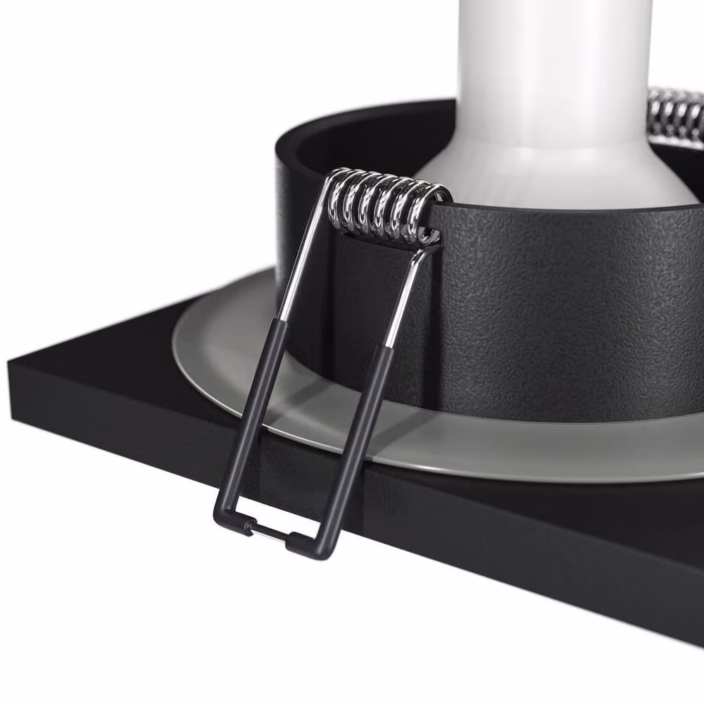 Maytoni Share Square Recessed Downlight Black GU10 IP65 – 2