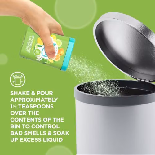 Bin Buddy Bin Freshener Deodoriser Powder Citrus Zest 450g – 2