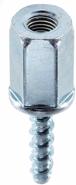 JCP Construction Products Silver Galvanised Steel Hex Socket Bolts, Box of 50, Length: 75 mm