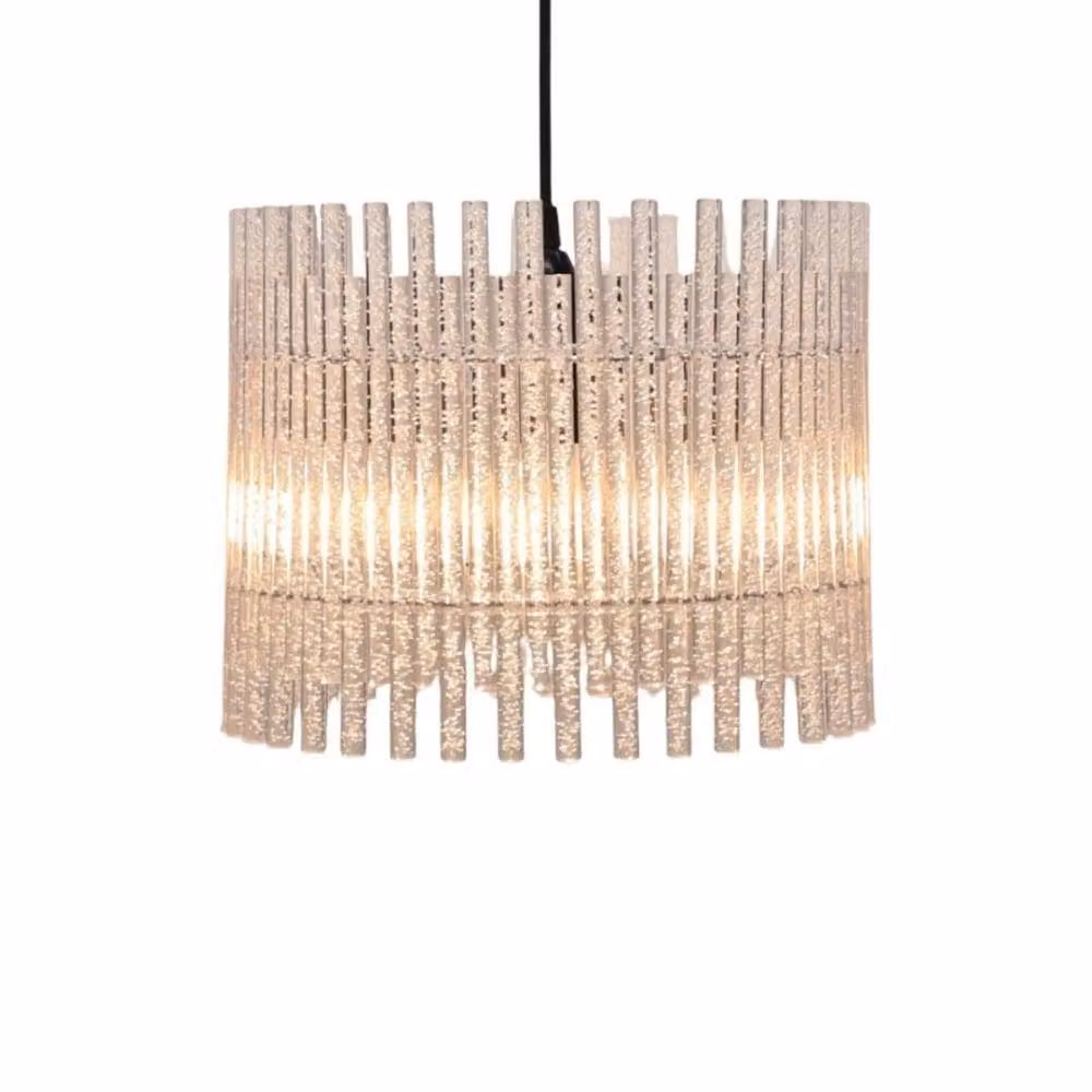 Pagazzi Lighting Savona Chrome Easy-Fit Pendant in Silver – 2