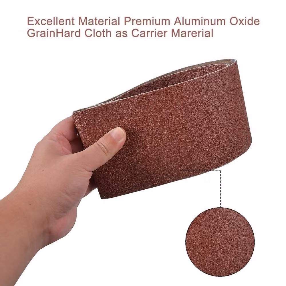 SPETLEK Brown Sanding Belts for Wood, Paint and Metal, W/D/H: 10000 x 520 x 10 mm – 3