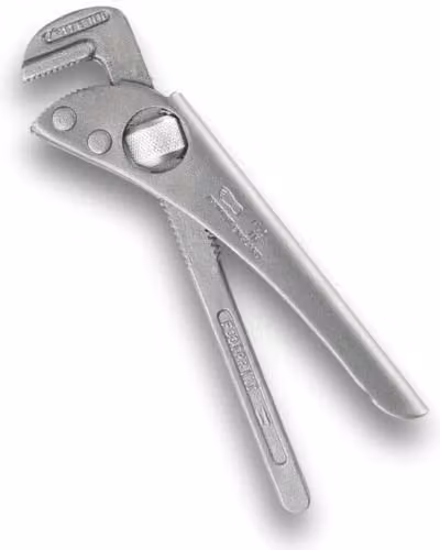 Footprint 90012W Thumbturn Pipe Wrench, 300mm Capacity, Steel, Grey – 1