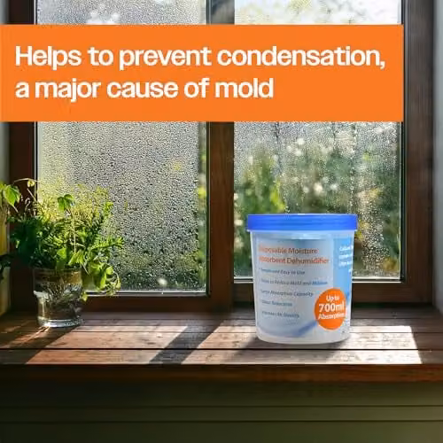 St Helens Prem-I-Air Desiccant Moisture Absorber Dehumidifier, White, 700ml Absorption – 3