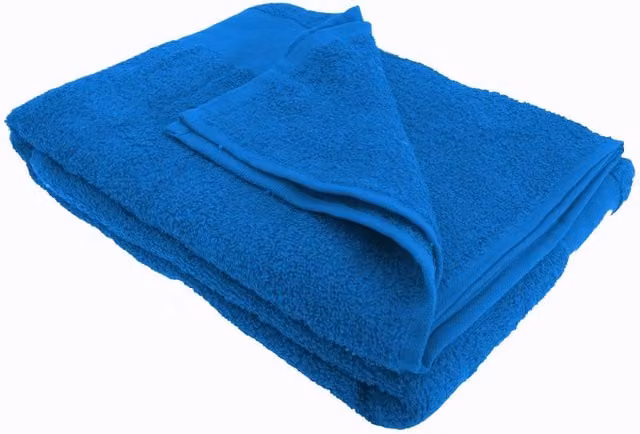 SOL'S Island 100 Blue Terry Bath Sheet, W/H: 100 x 150 cm – 1