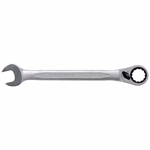 Teng Tools 10mm Chrome Vanadium Ratchet Combination Spanner in Silver