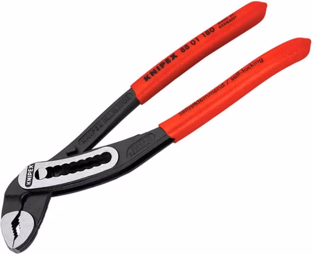 Knipex Alligator Water Pump Pliers in Multicolour Chrome Vanadium Steel