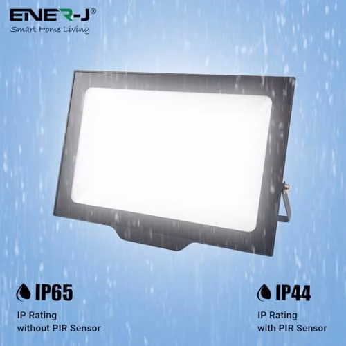 ENERJ 150W LED Floodlight, 15000 Lumens, CCT Switchable 3000K/4000K/6000K, IP65 Waterproof White Outdoor Floodlight – 3