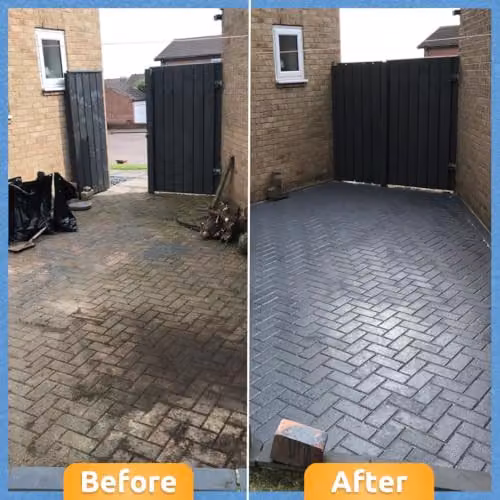 Smartseal Block Magic Re-Colouring Block Paving Sealer, Dark Grey, 150ml Sample – 2
