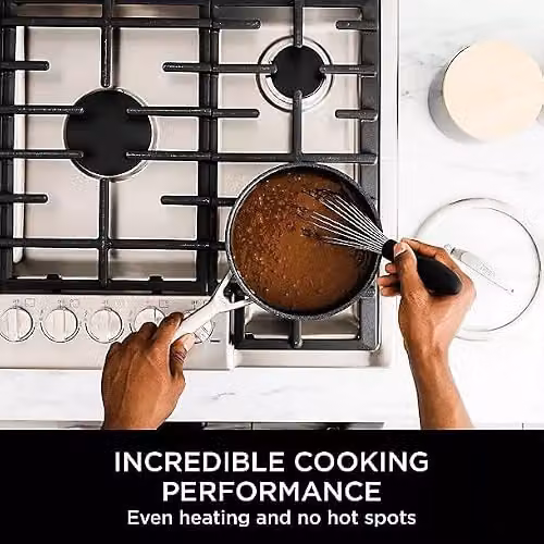 Ninja ZEROSTICK Stainless Steel 16cm Non-Stick Saucepan with Glass Lid, Silver, C60216UK – 2