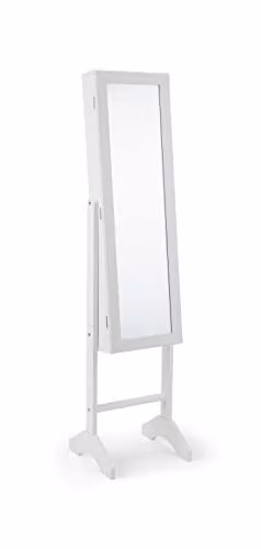 Julian Bowen Prima White Jewellery Storage Mirror – 2