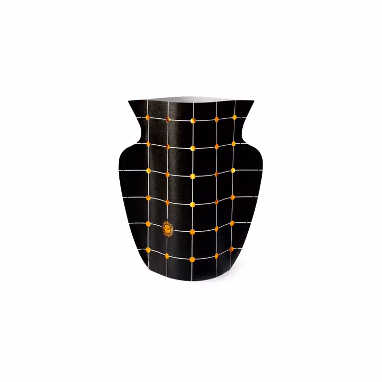 Octaevo Mini Black Lido Paper Vase