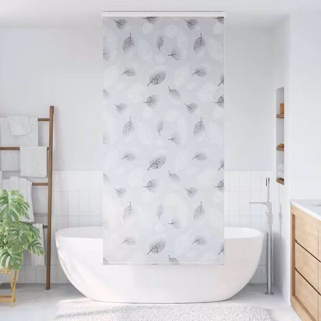 Berkfield Home Grey Opaque Shower Roller Blind with Cassette, W/H: 110 x 240 cm
