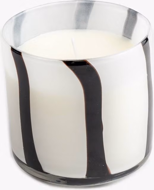 Harlequin Enigmatic Single Wick Scented Tabletop Candle in White
