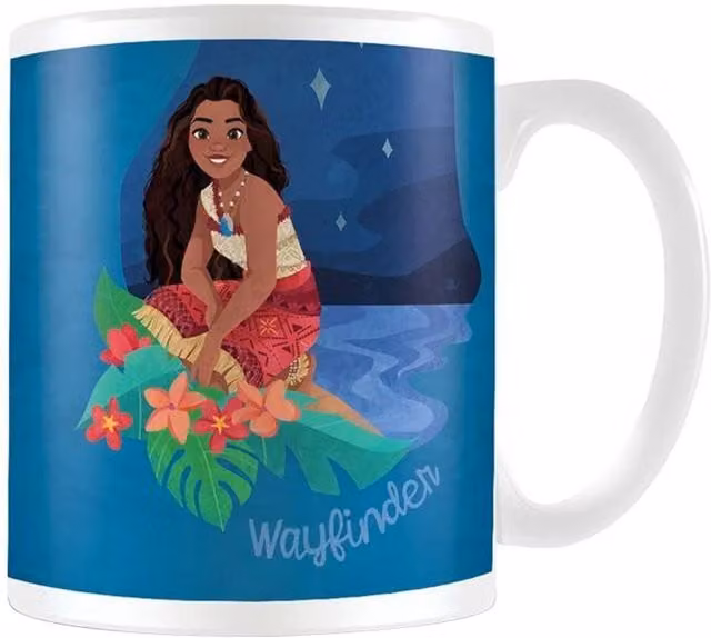 Disney Floral Wayfinder Ceramic Mug in White
