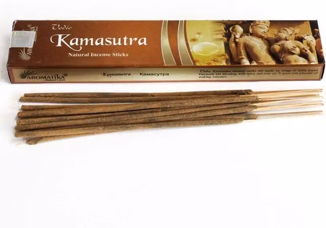 Aromatika KDMD Vedic Kamasutra Incense Sticks in Red