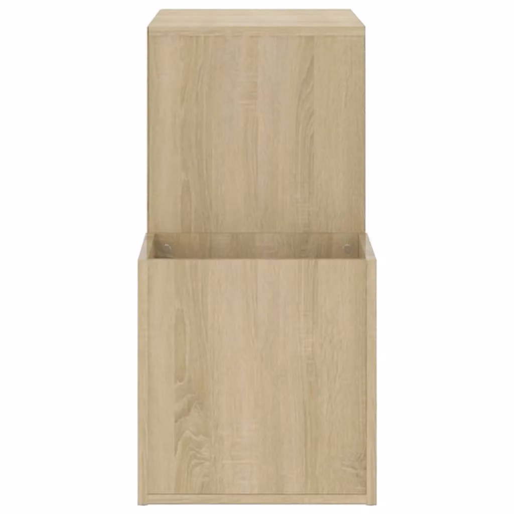 Berkfield Home Hall Shoe Cabinet in Sonoma Oak Brown, W/D/H: 105 x 35.5 x 70 cm – 3