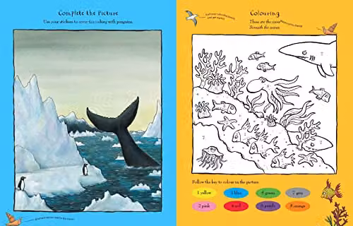 Macmillan The Snail and the Whale Sticker Book, Multicolour – 2