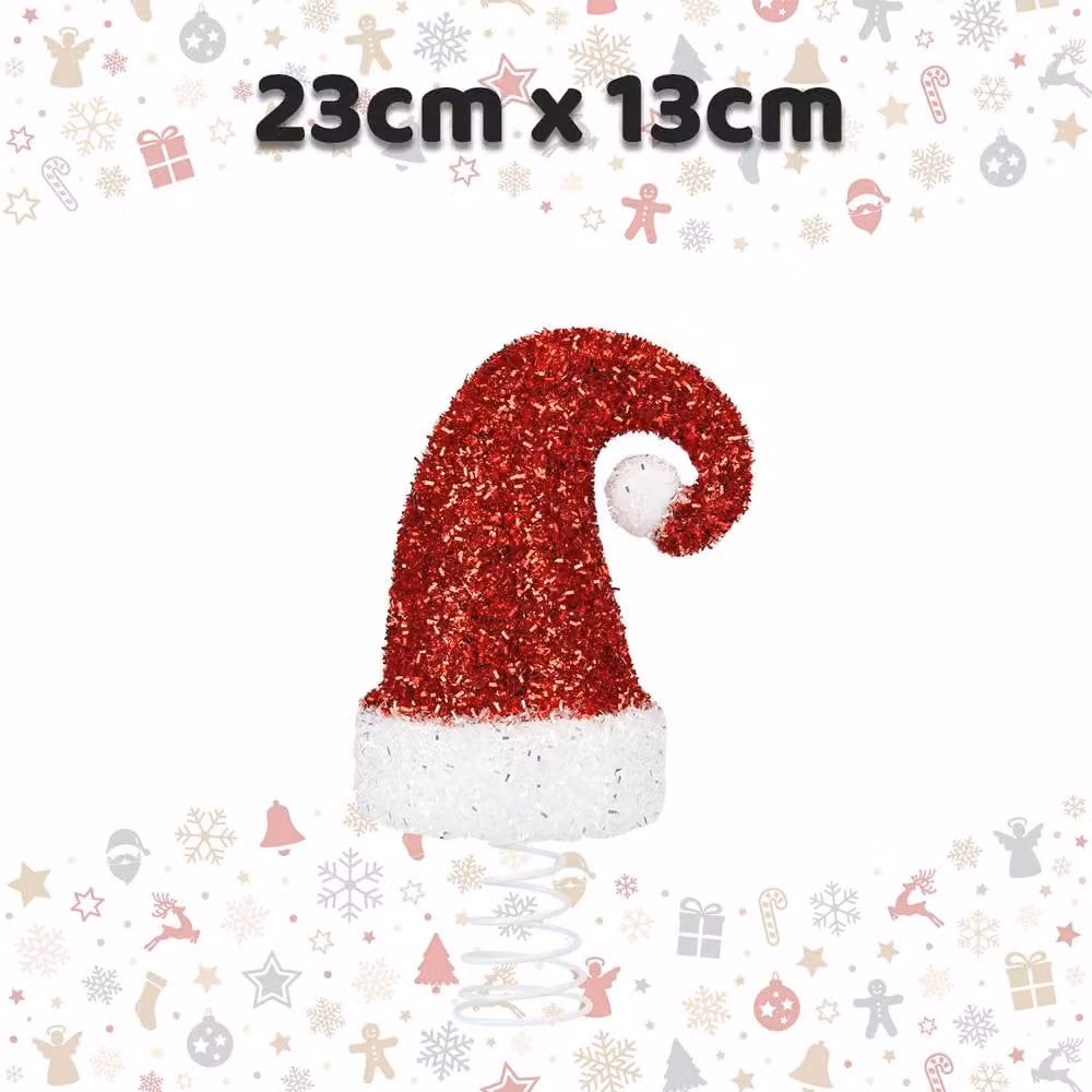 VFM e-Store Red Christmas Santa Hat Decoration for Adults, W/H: 23 x 13 cm – 2