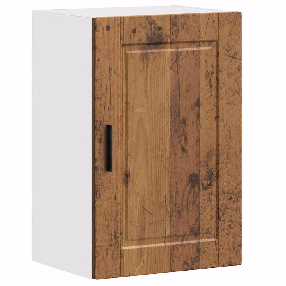 Berkfield Home Porto Kitchen Wall Cabinet in Brown Old Wood, W/D/H: 60.0 x 31.0 x 40.0 cm – 2