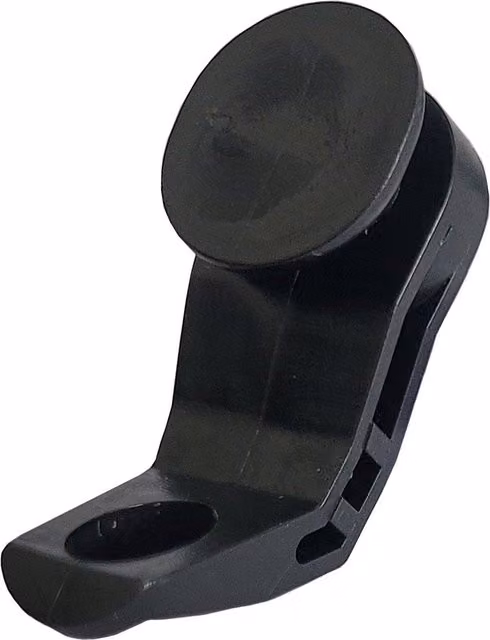 Terrys Fineline Curtain Track Gliders, Black, Pack of 10 Plastic Sliders