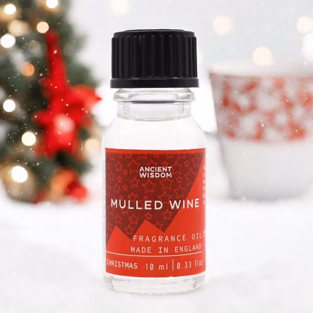 KDMD Mulled Wine Fragrance Oil 10ml with Fruity, Floral and Woody Notes