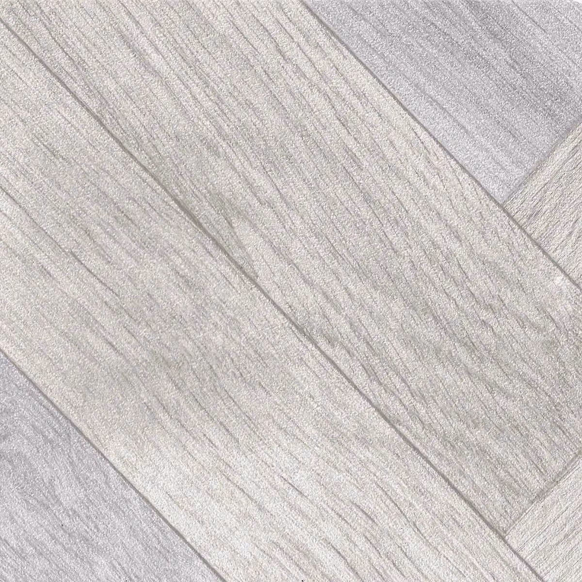 Vinyl Flooring UK Light Grey Wood Effect Non Slip Vinyl Flooring Sheet, W: 400 cm, D: 700 cm