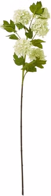 KDMD Green Snowball Viburnum Faux Floral Spray – 1