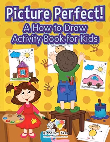 Picture Perfect! A How to Draw Activity Book for Kids by Traudl Whlke, Multicolour