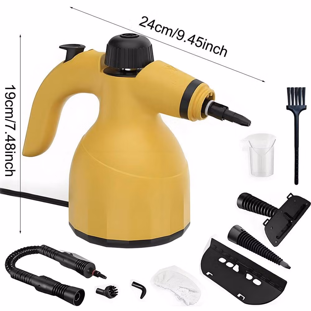 Ventryn Handheld Portable Electric Steam Cleaner in Yellow – 2
