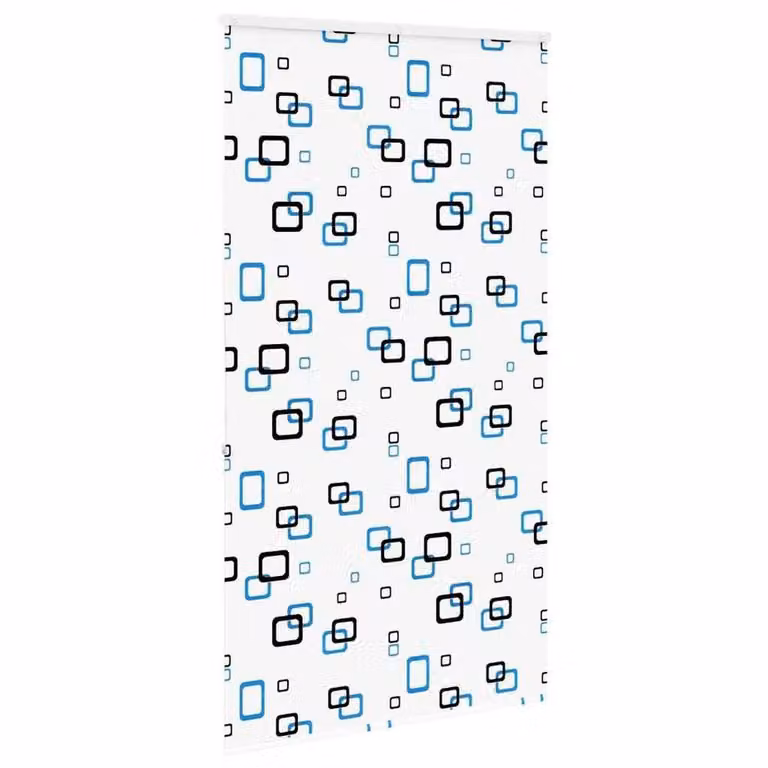 Berkfield Home Multicolour Shower Roller Blind with Cassette W: 120 cm, H: 240 cm