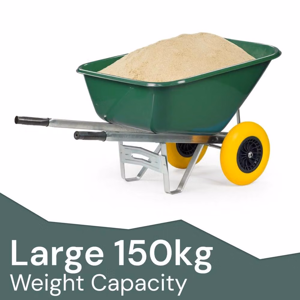 SPETLEK Large Wheelbarrow in Green – 4