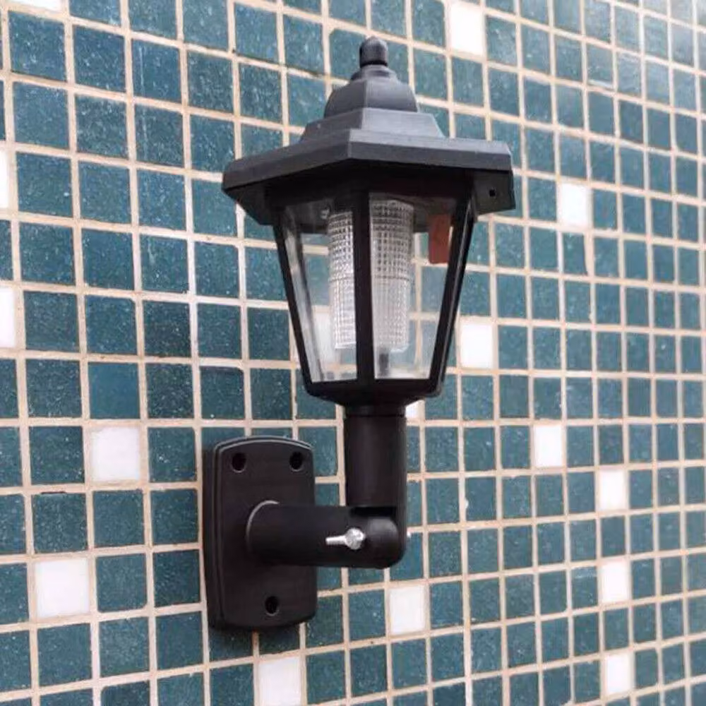 Kelvenix Set of 2 Solar Powered LED Wall Lanterns in Black – 3