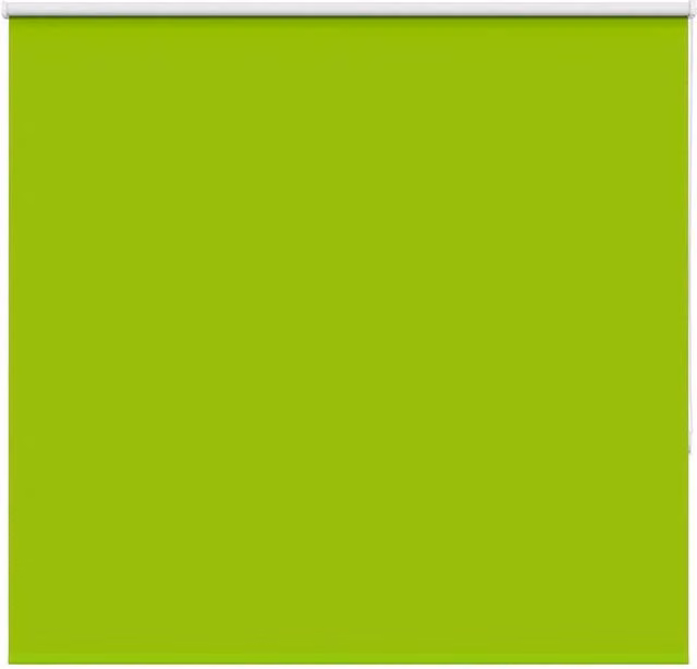 Berkfield Home Green Floral Blackout Roller Blind with Thermal Insulation, W: 145 cm, H: 175 cm