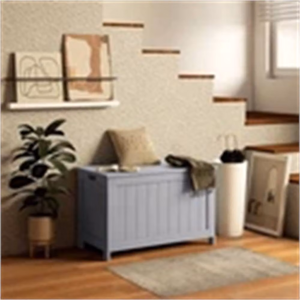 Nordara Grey MDF Storage Chest W/D/H: 48 x 40 x 40 cm – 3