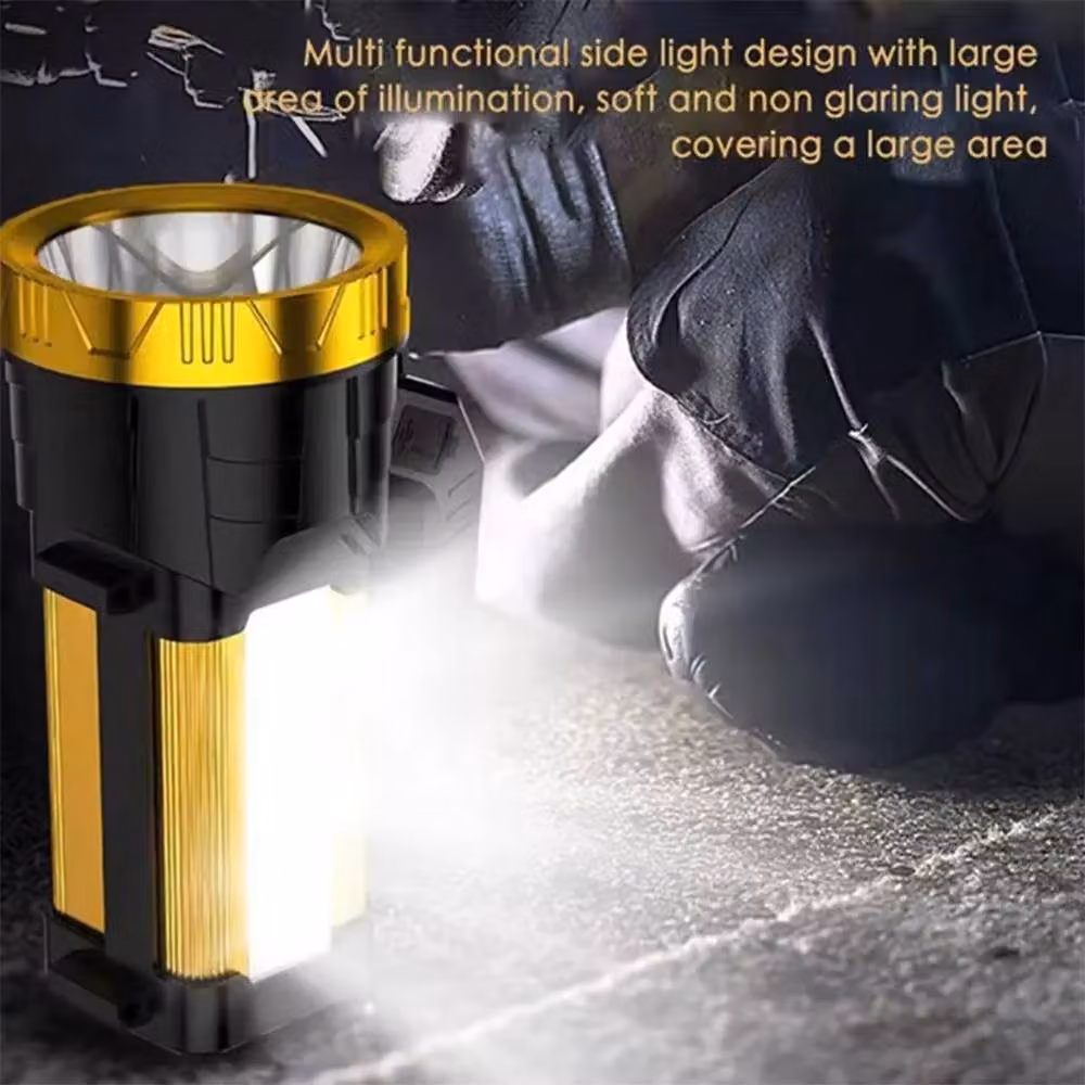 Havendro Super Bright LED Searchlight Hand Torch in Black – 3