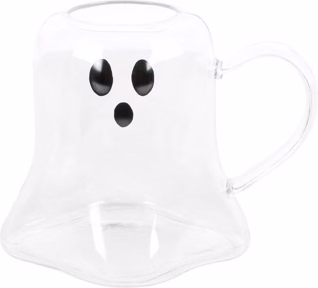 Something Different Ghost Glass Mug in Clear