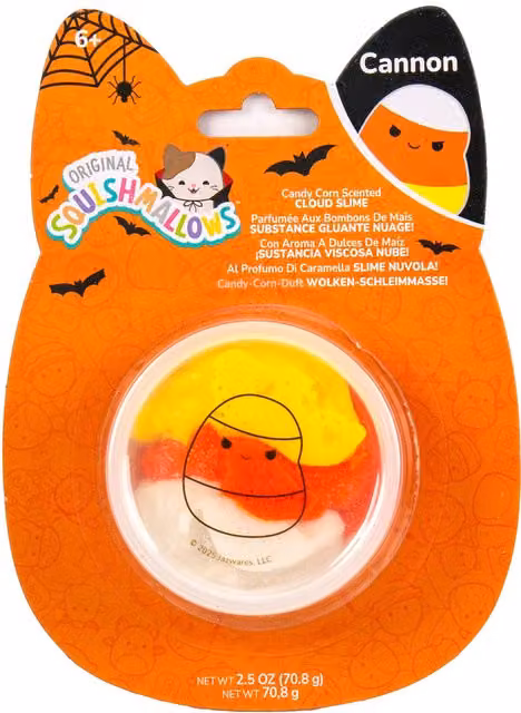 Squishmallows Halloween Blister Slime Multicolour Sensory Toy