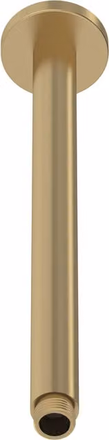 Balterley Round Ceiling Mount Shower Arm Extension in Brushed Brass – 1