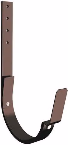Lindab Steel Gutter Flex-Fit Rafter Angle Bracket, 210mm, Brown