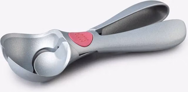 Kilo Ice Cream Scoop in Metallic Silver