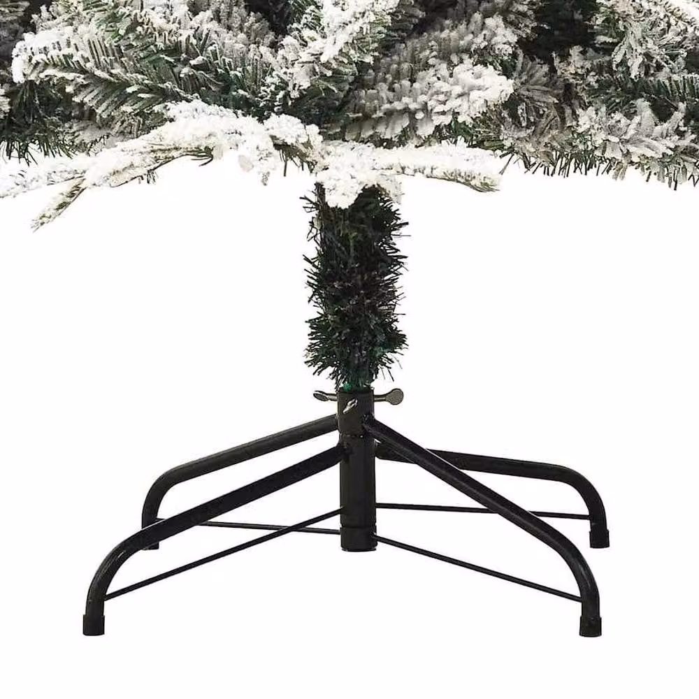 Berkfield Home Realistic Artificial Pre-lit Christmas Tree in Green, Height: 180 cm – 4