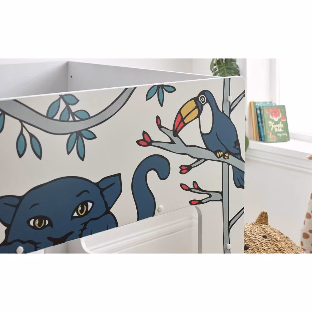 Cheshire Premium Harbour Bunk Bed, Single, White, W/D/H: 90 x 200 cm – 3
